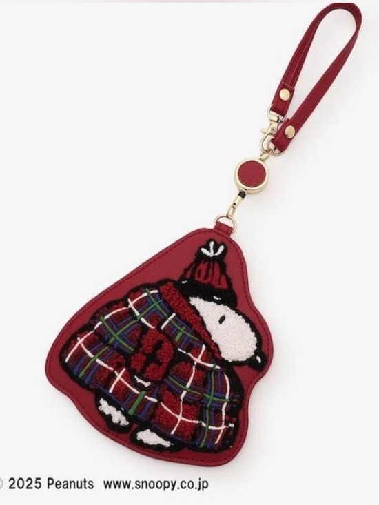 Handbags - Afternoon Tea x PEANUTS Snoopy Red Card Holder with Retractable Cord